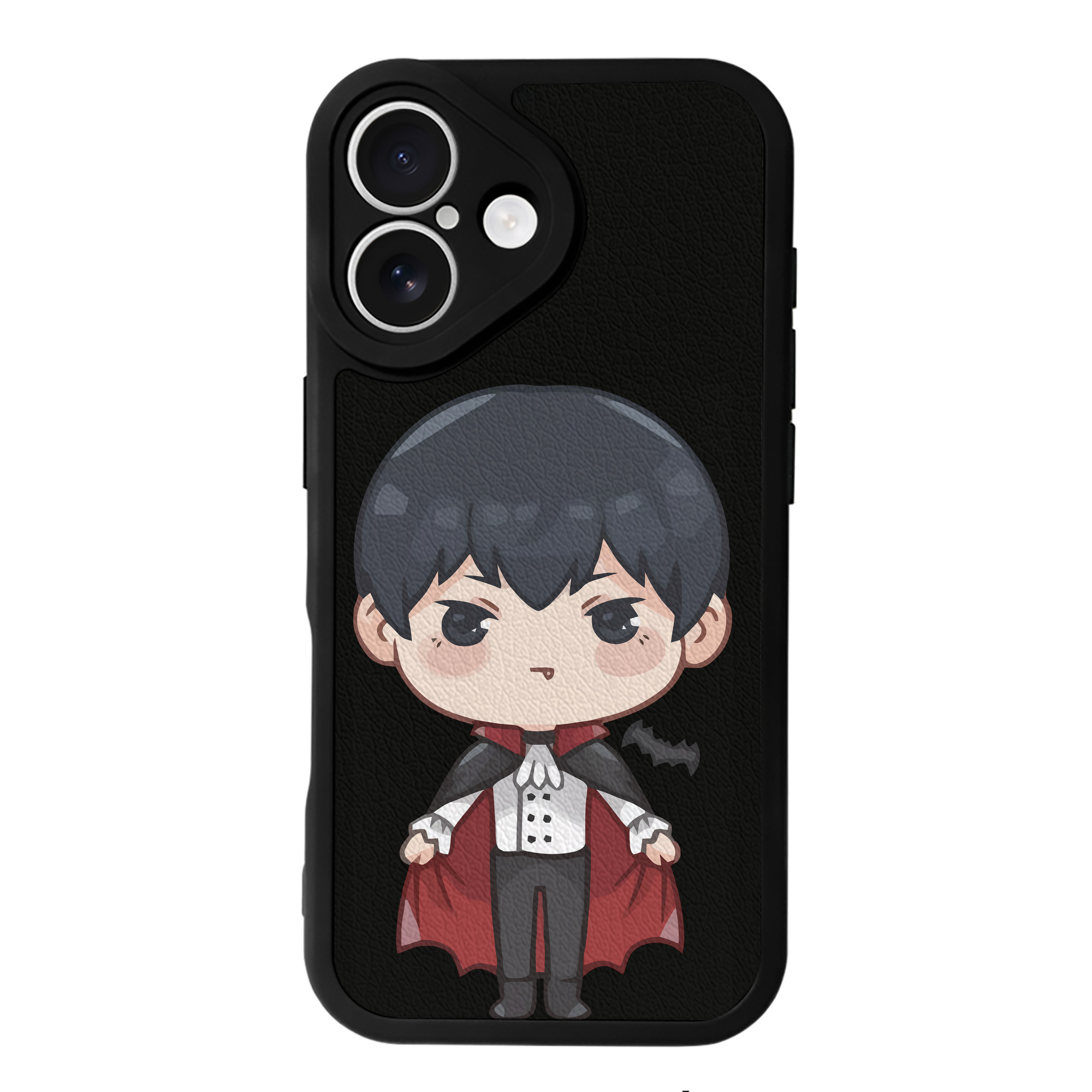（画像用） ハイキュー!! Haikyu!! 【iPhone 16シリーズ対応】シリコンスマホケース（レザー調） 材質：シリコン